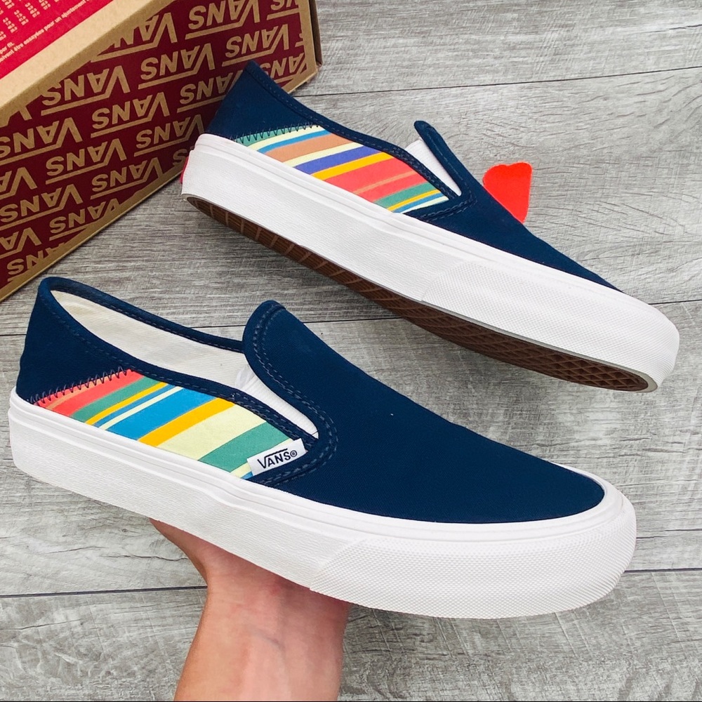 Vans Slip-On Sf Retro Stripes - Picture 1 of 6